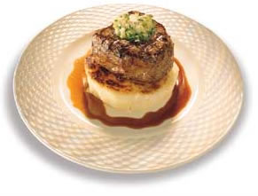 Fillet of Beef with Potato Cake & Herby Butter